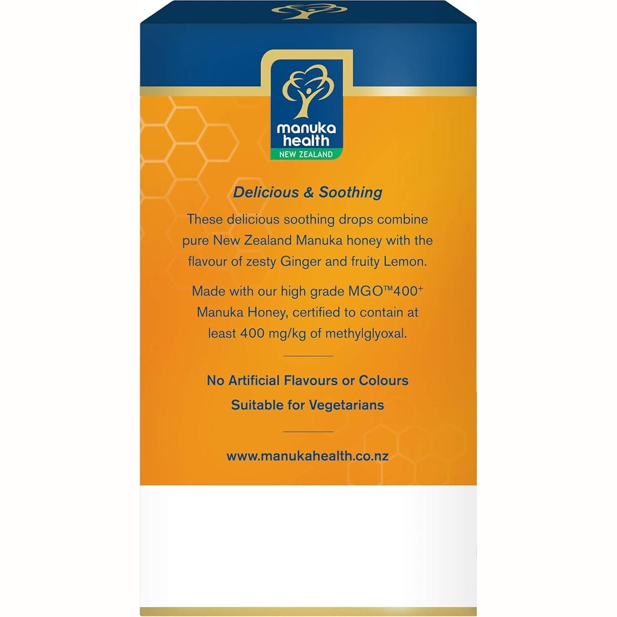 Manuka Health Lozenges Lemon&Ginger MGO400+ 15s