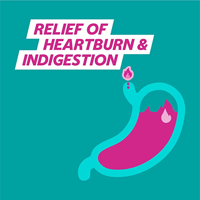 Gaviscon Dual Action Heartburn and Indigestion Relief Mixed Berry 16PK