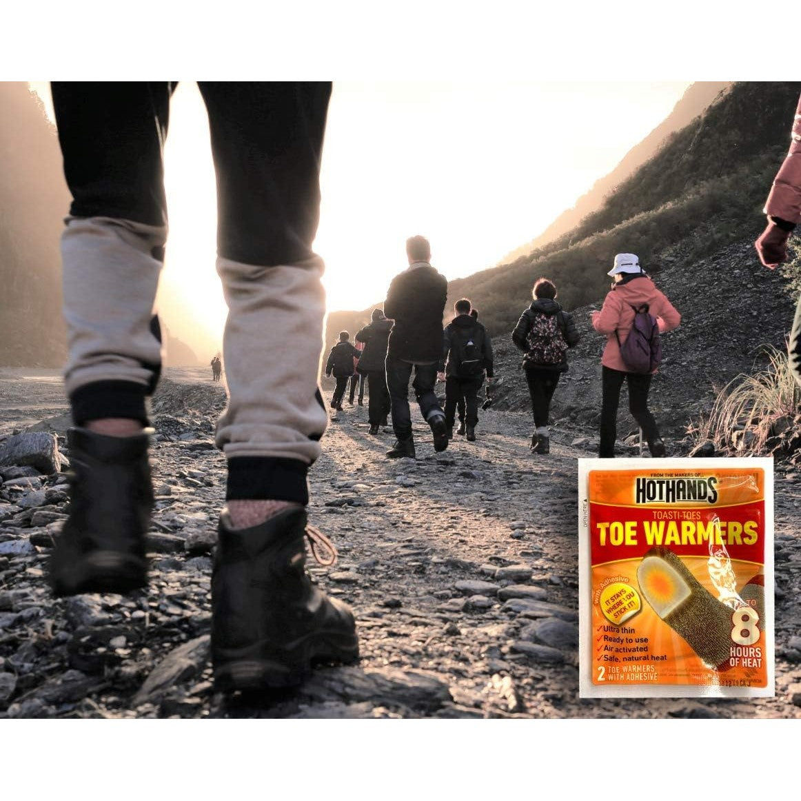 Hot Hands Toe Warmers 5 Pairs