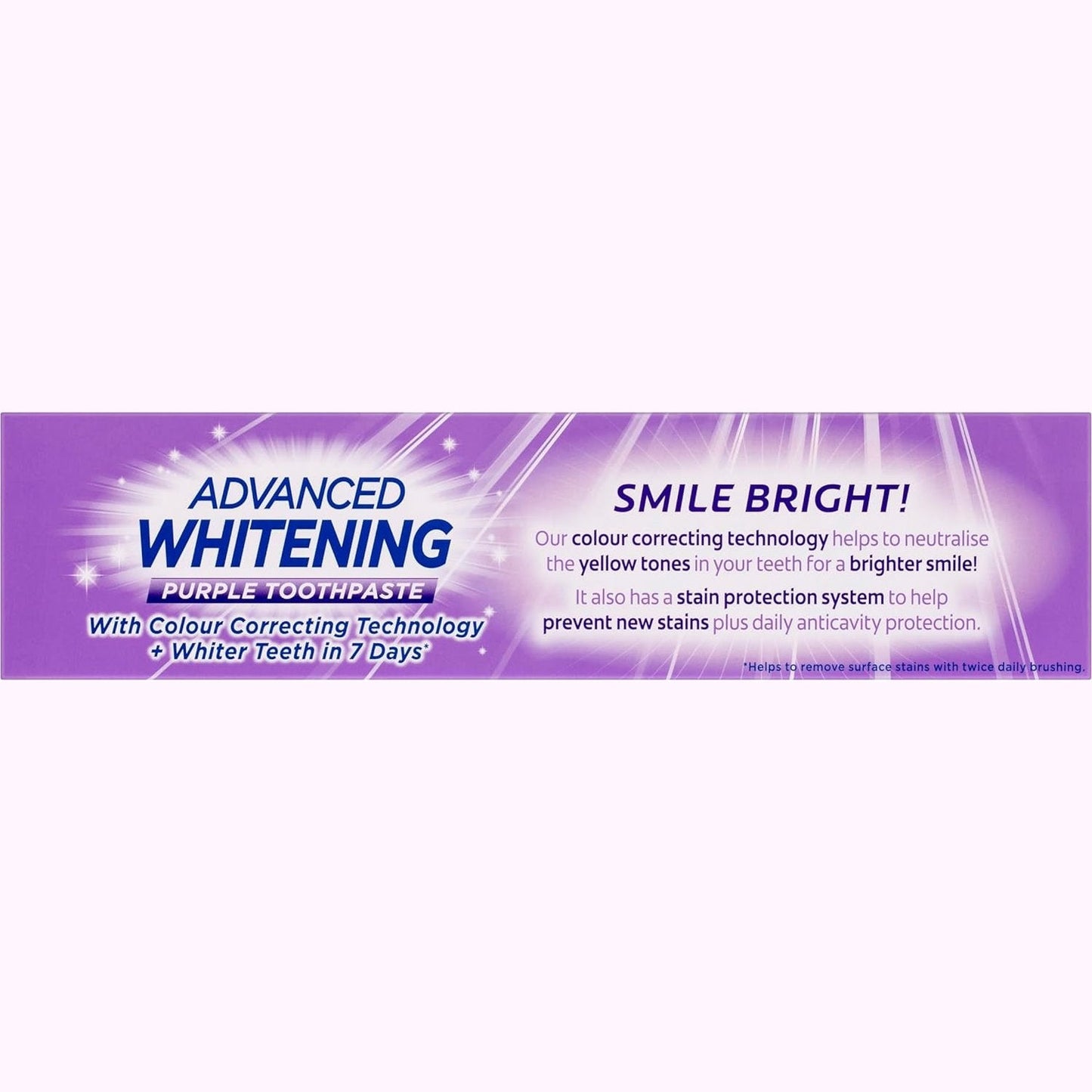 Colgate Advanced Whitening Purple Toothpaste 120g