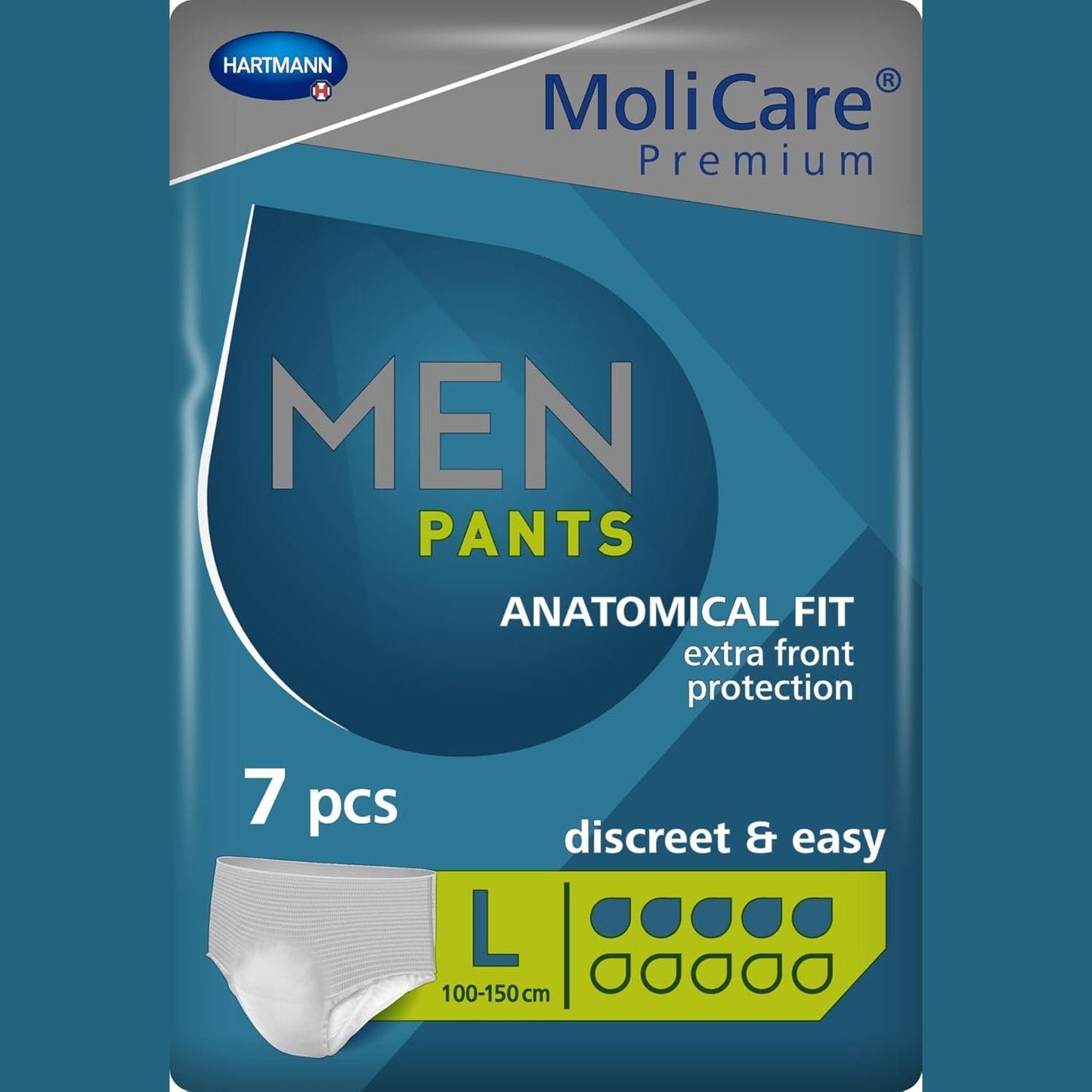 Molicare Premium Men Pants 5 Drop Large 7 Pack