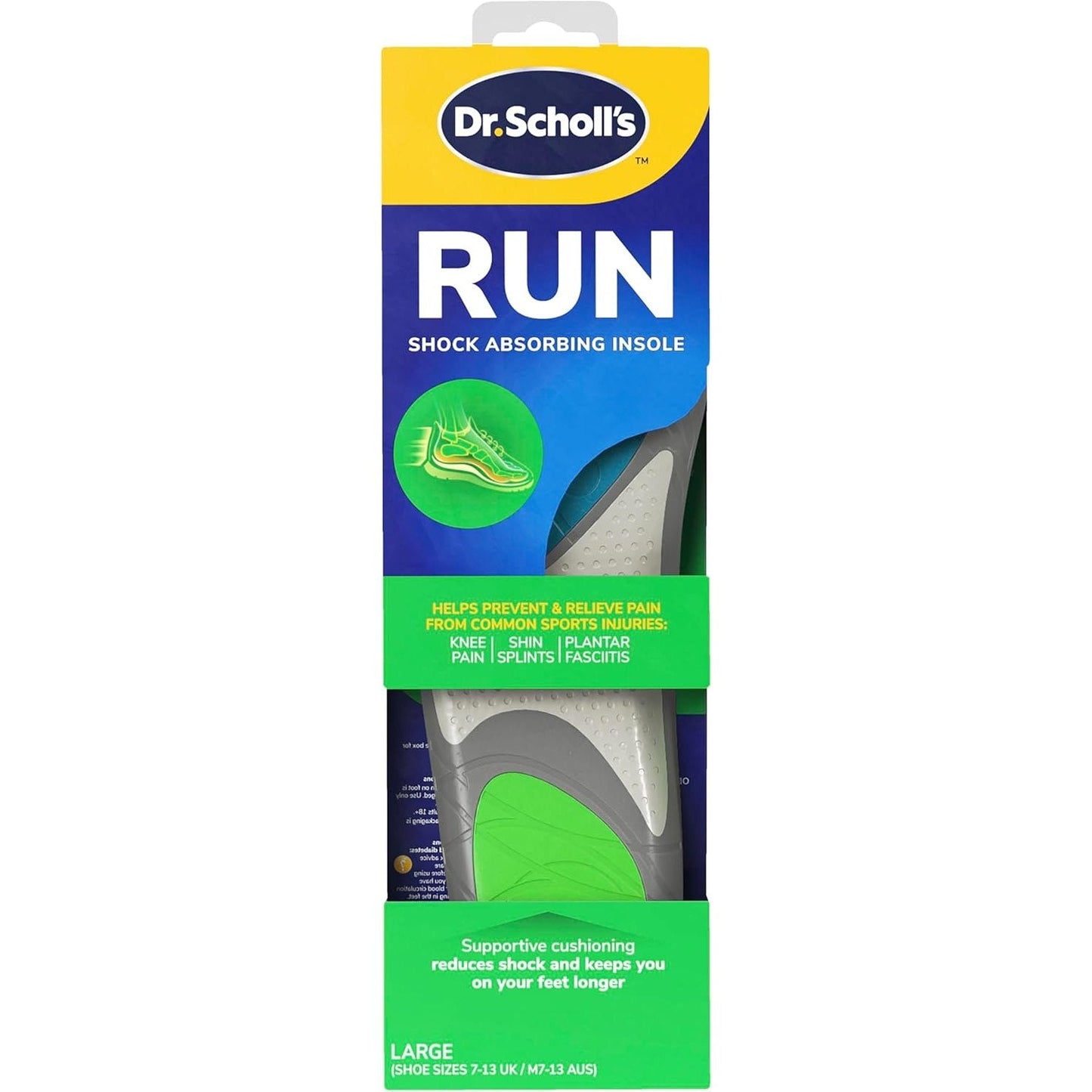Scholl Run Insole Large