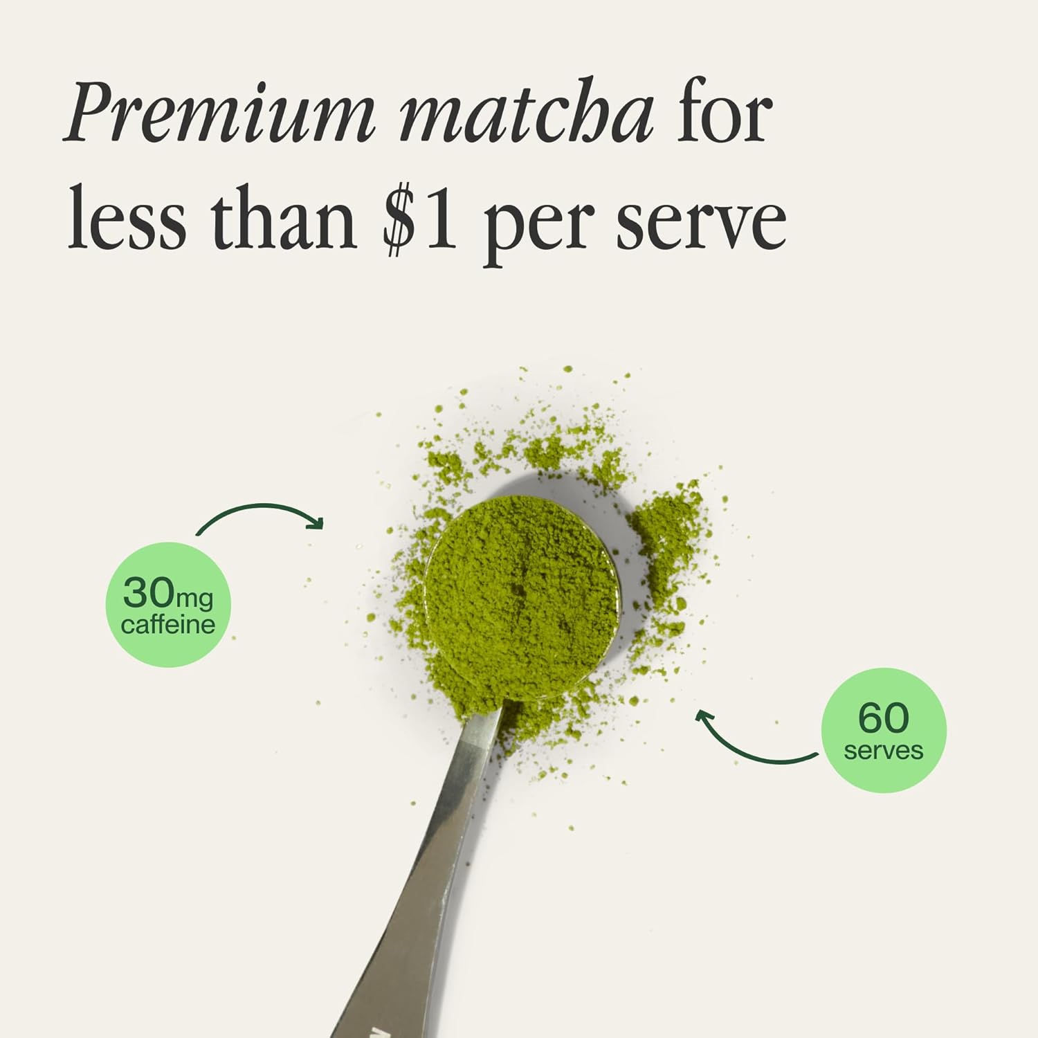 Morning Made Unsweetened Matcha Latte 60g