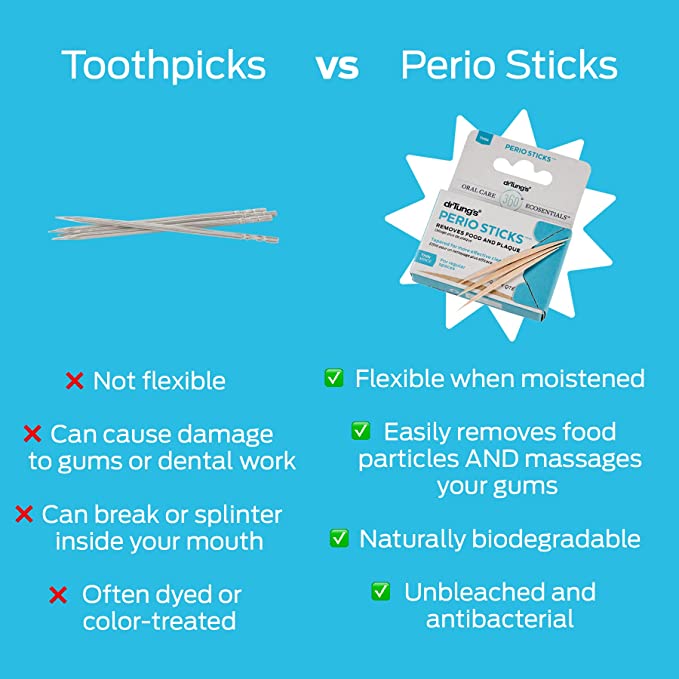 DR TUNG'S Perio Sticks Thin 100 Pieces