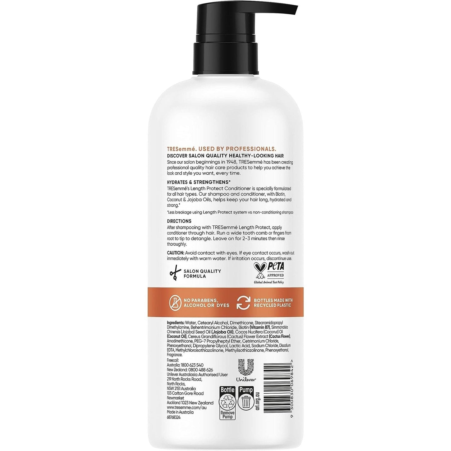 Tresemme Length Protect Conditioner Biotin Coconut & Jojoba Oils 940ml