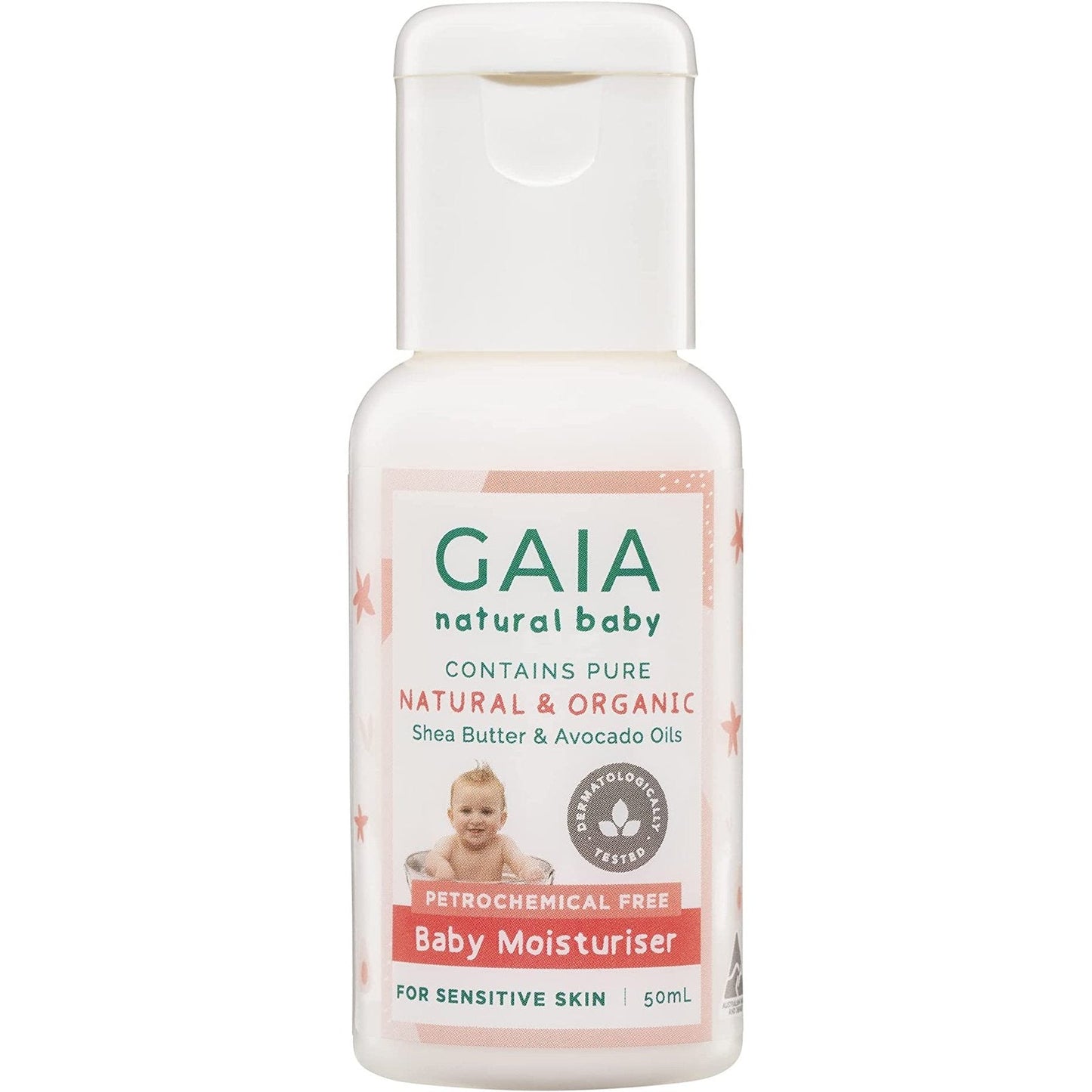 GAIA Natural Baby 3Pack Mini Traveller Kit 50ml