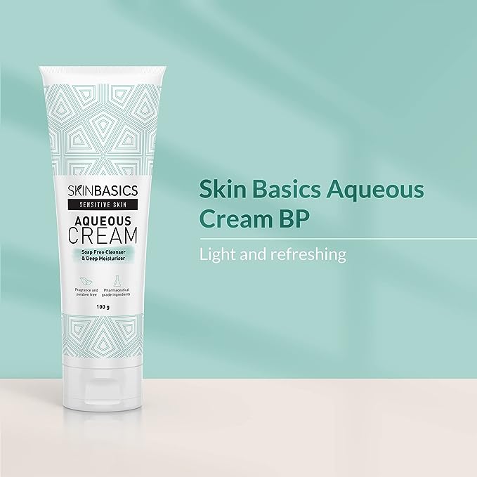 Skin Basics Aqueous Cream BP Soap-Free Cleanser Tube 100g