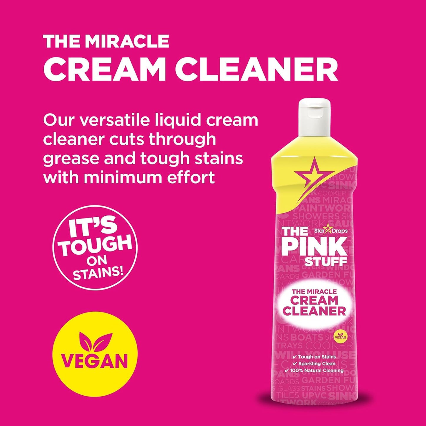 The Pink Stuff Cream Cleaner 500mL