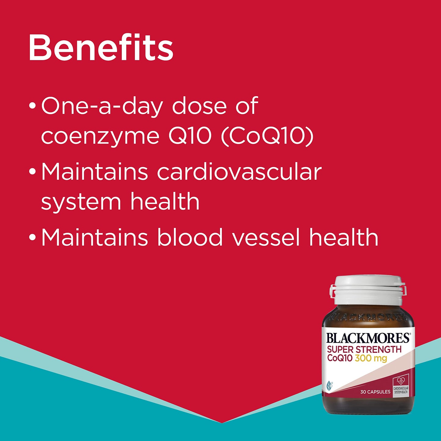 Blackmores Super Strength COQ10 300mg 30 Tablets