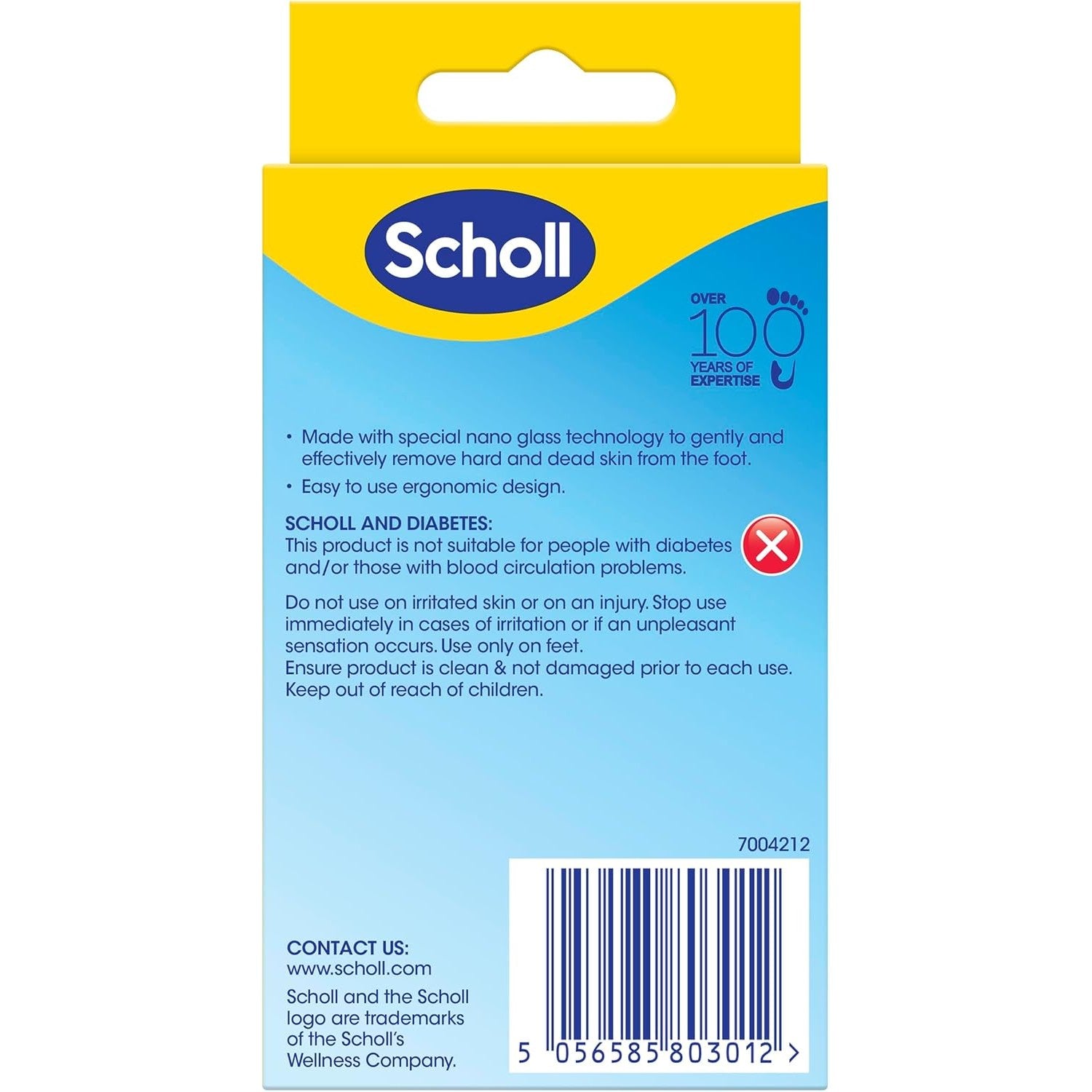 Scholl Expertcare Hard Skin Foot File