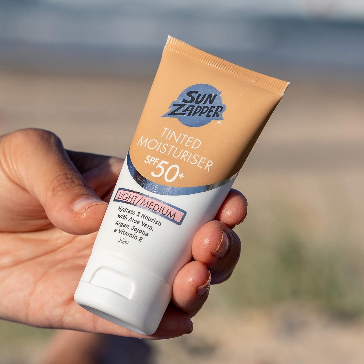 SUN ZAPPER TINTED SPF 50+ LIGHT / MEDIUM 50ml