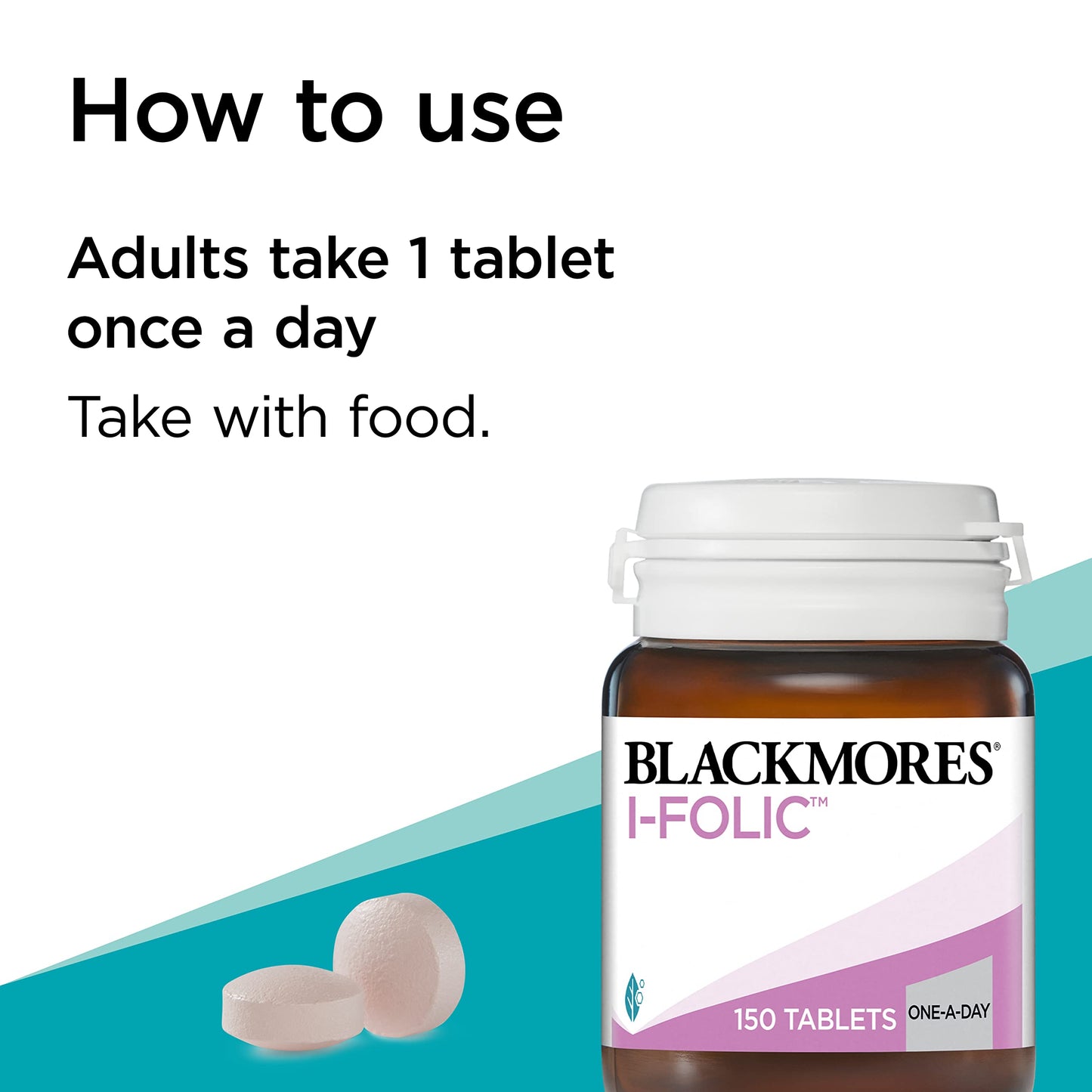 Blackmores I Folic 150 Tablets