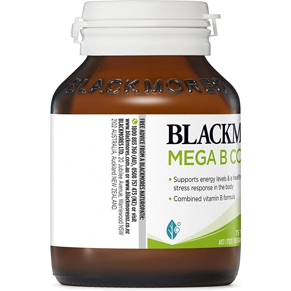 Blackmores Mega B Complex 75 Tablets