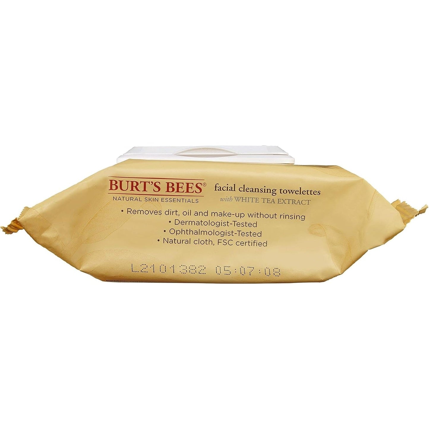 Burt's Bees Facial Cleansing Towelettes Normal Skin (with White Tea Extract) x 30 Pack