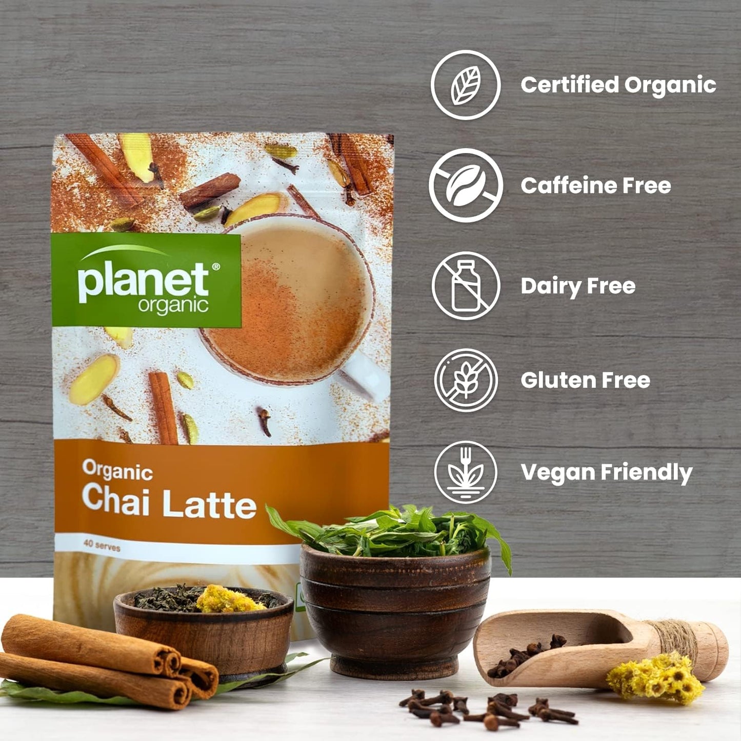 Planet Organic Organic Chai Latte 100g