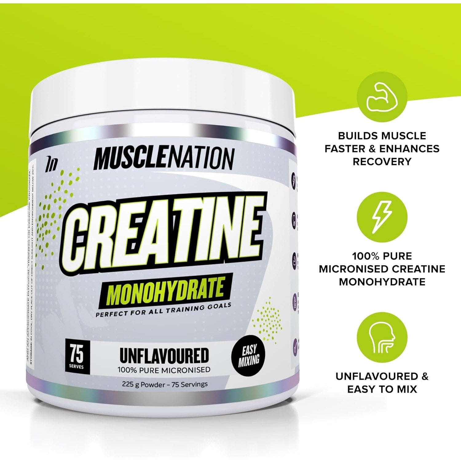 Muscle Nation Creatine 225g