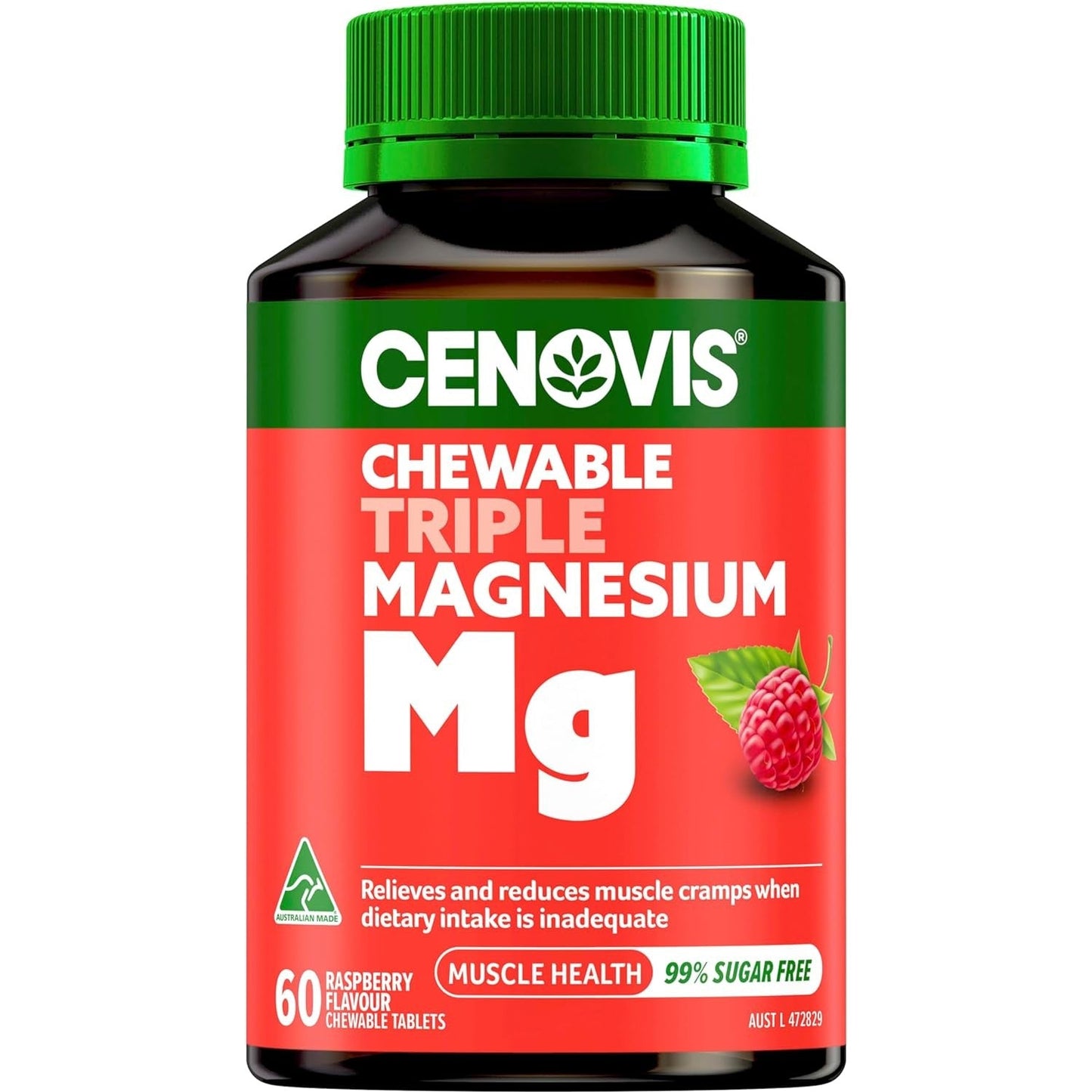 Cenovis Adult Chewable Magnesium 60 Tablets