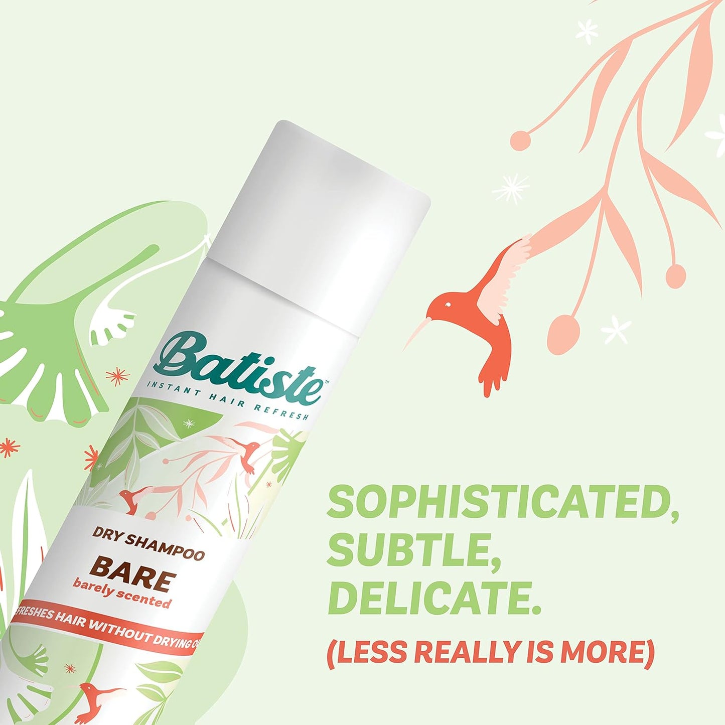 Batiste Bare Dry Shampoo 200ml