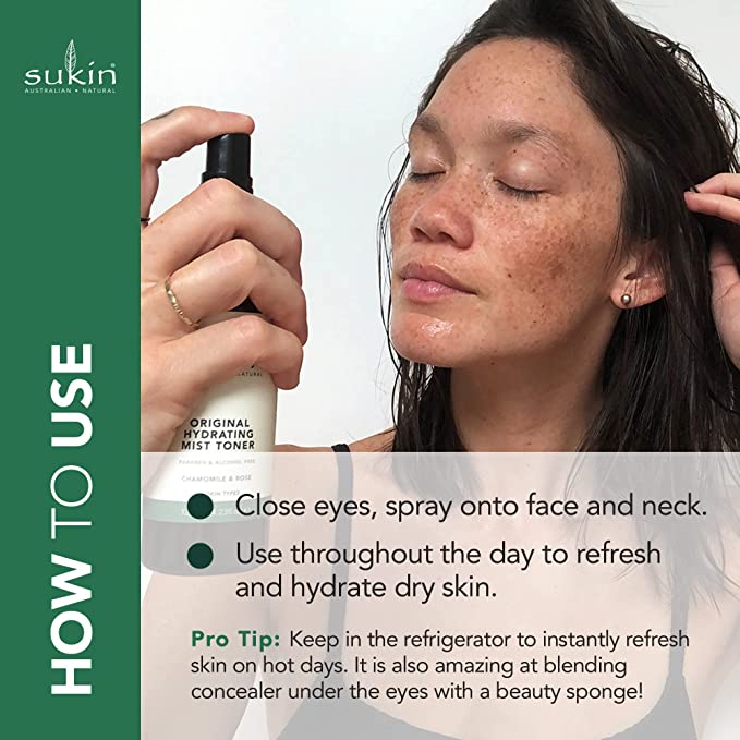 Sukin Hydrating Mist Toner 125ml