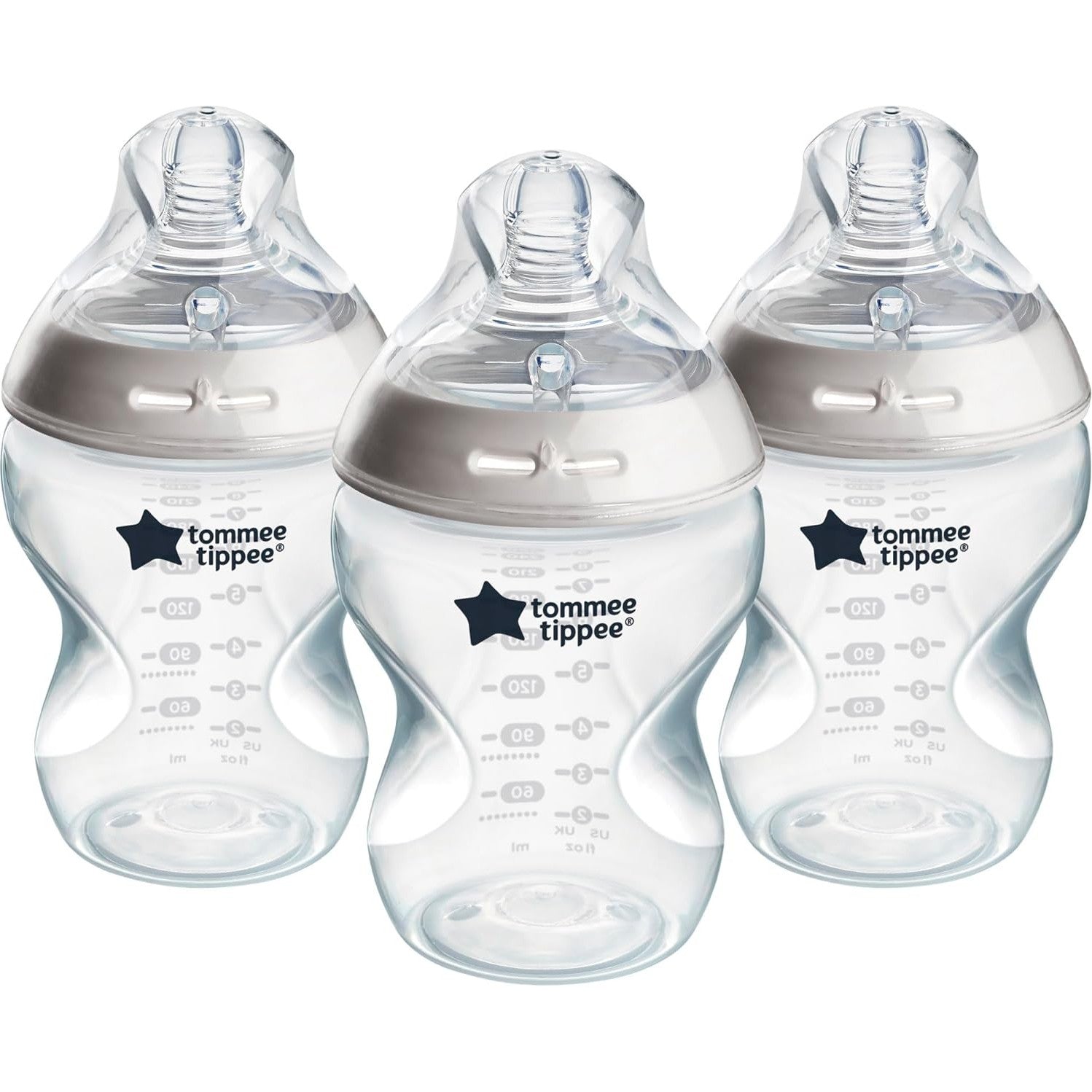 Tommee Tippee Natural Start 260ml PP Bottles Boy 3 Pack