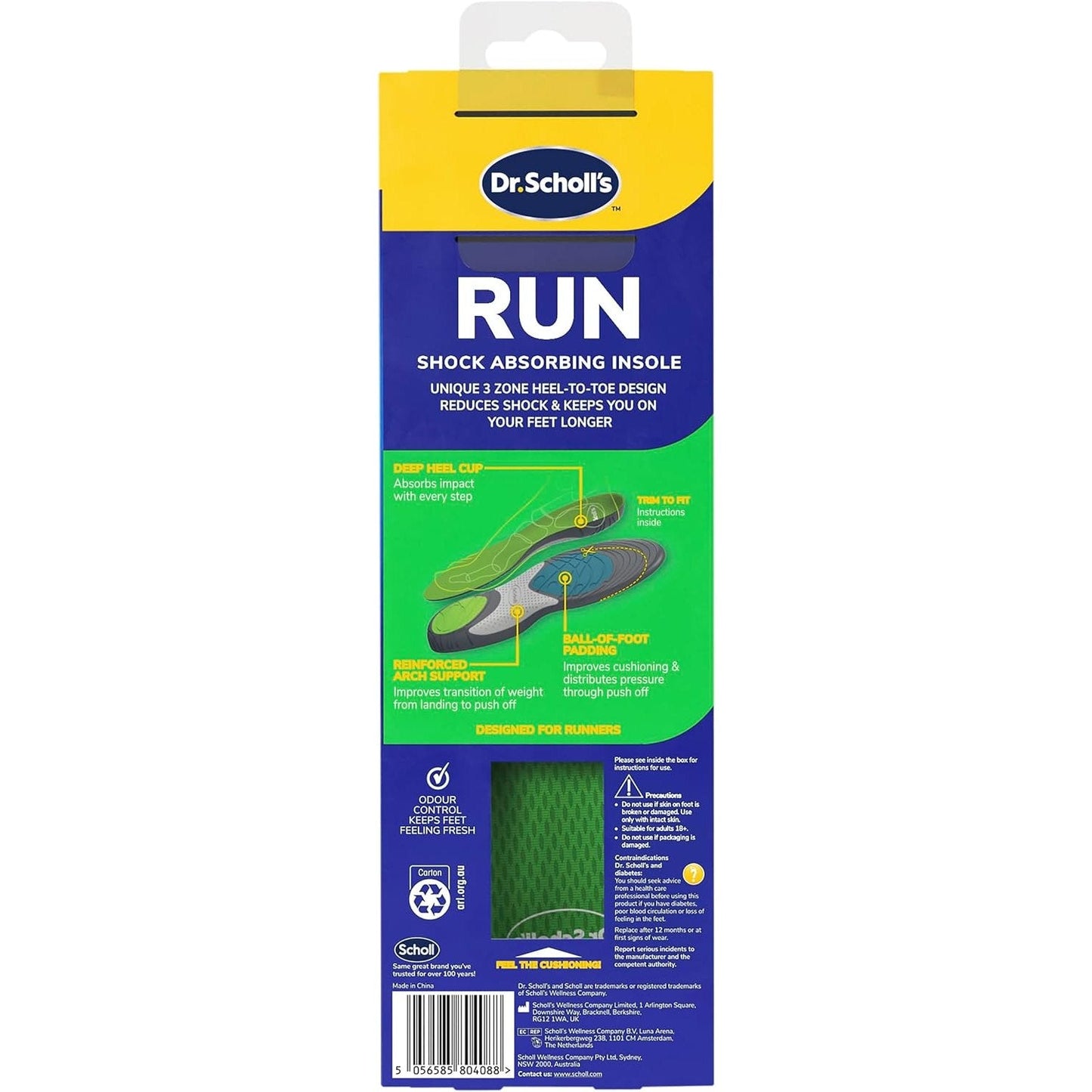 Scholl Run Insole Small
