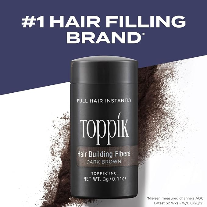 Toppik Hair Building Fibers Dark Brown 27.5g