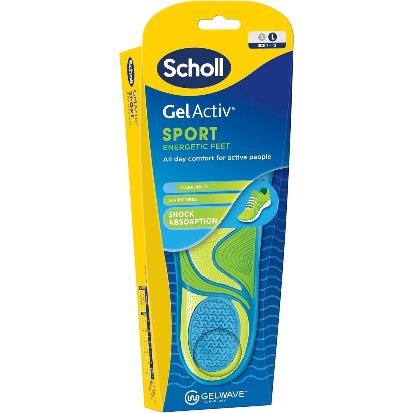 Scholl Gel Activ Insole Sport Large