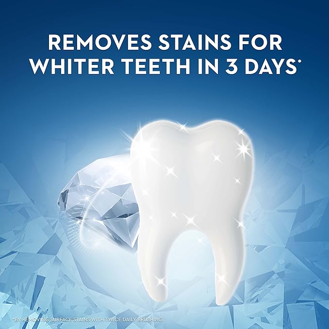 Oral B Teeth Whitening Toothpaste 3D White Luxe Diamond Strong 95g