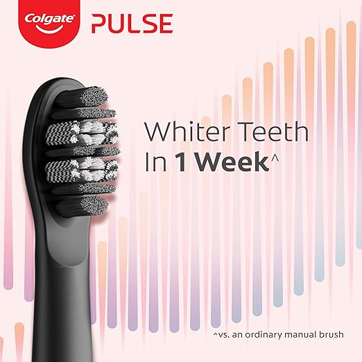Colgate Electric Toothbrush Refills Pulse Whitening 4 Pack