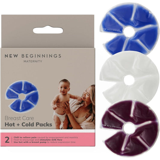 New Beginnings Breast Care Hot + Cold Pack 2 Pack