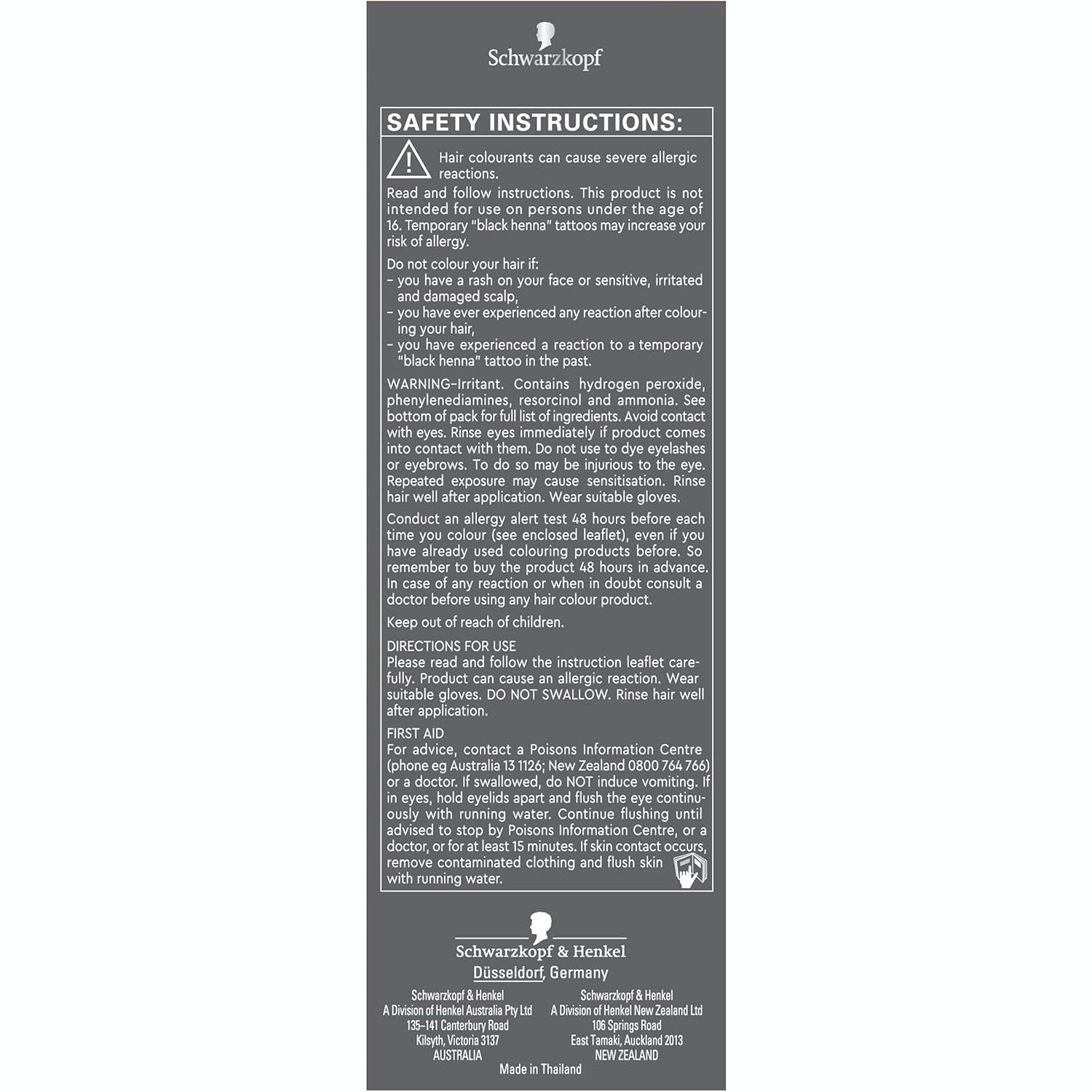 Schwarzkopf Brilliance Coolbrowns 81 Truffle Brown