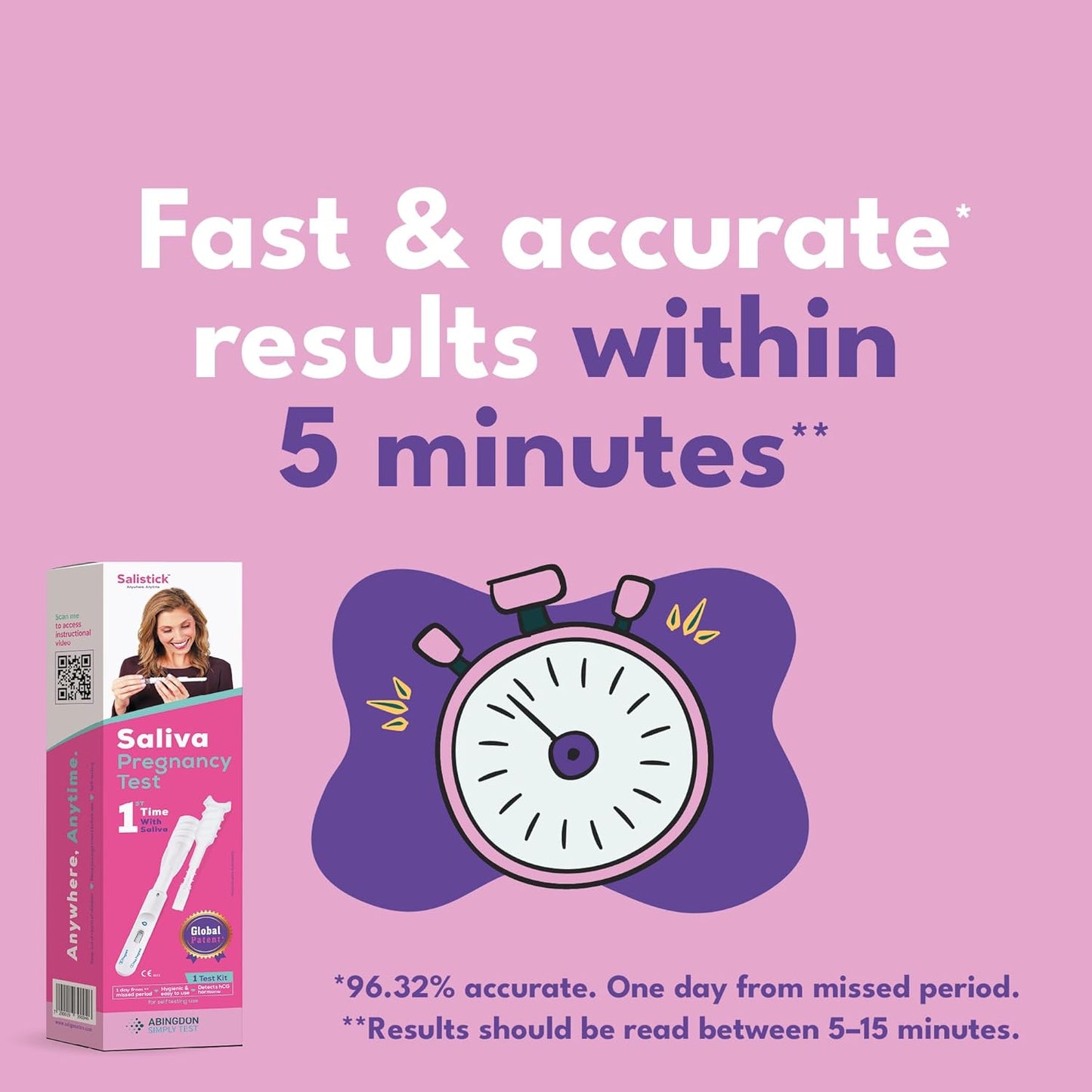 Salistick Saliva Pregnancy Test 1 Pack