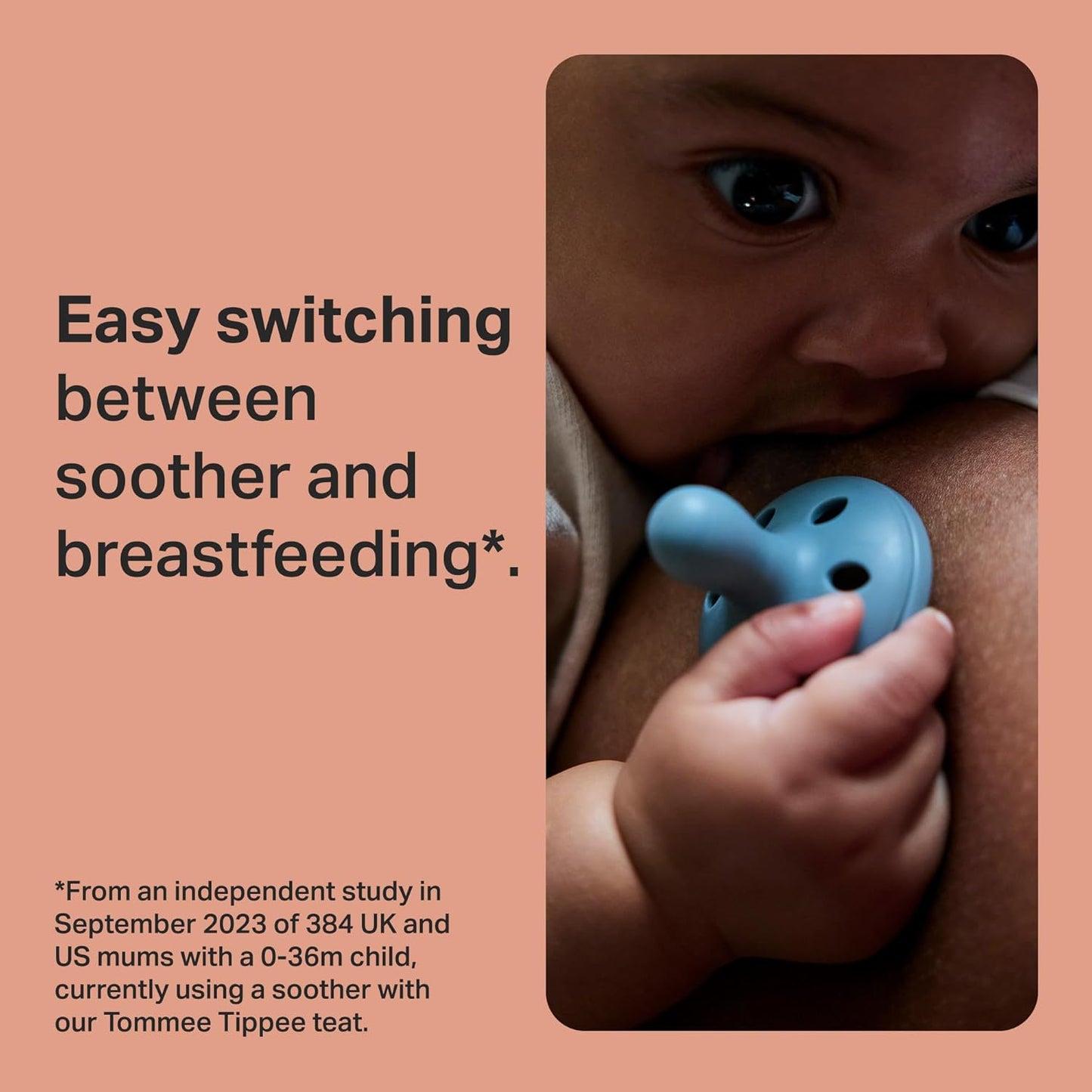 Tommee Tippee Breast Like Soother 6-18 Months 2 Pack