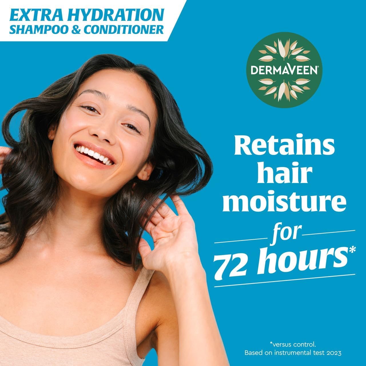 DermaVeen Hair + Scalp Extra Hydration Shampoo 500ml
