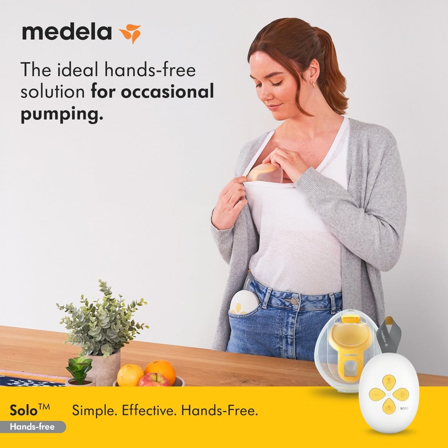 Medela Swing Flex Single Electric Breast Pumpsolo Hands-free Single Electric Breast Pump