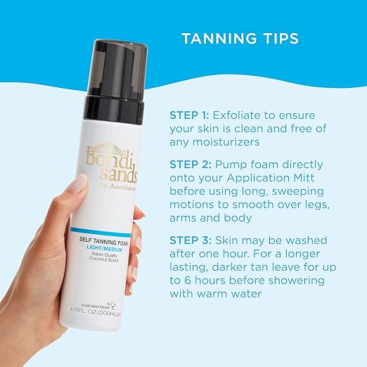 Bondi Sands Tanning Foam Light/medium 200ml