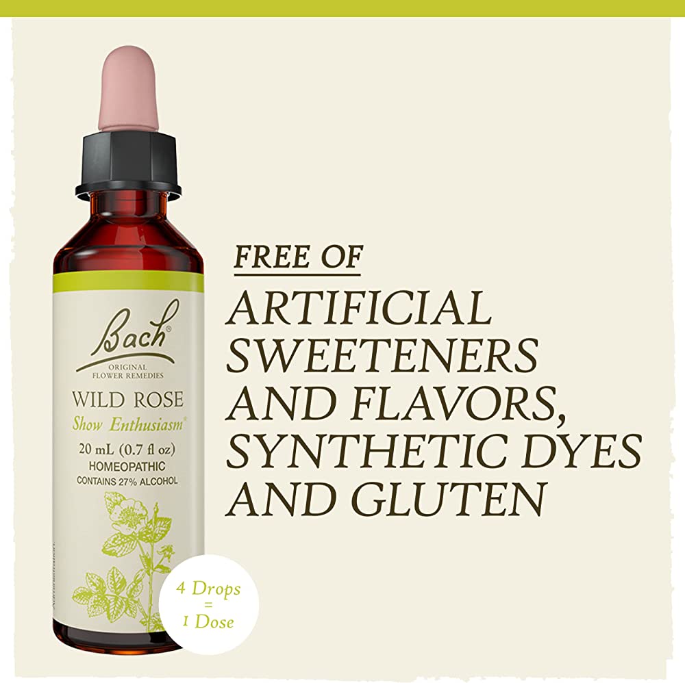Bach Flower Remedies Wild Rose 20ml