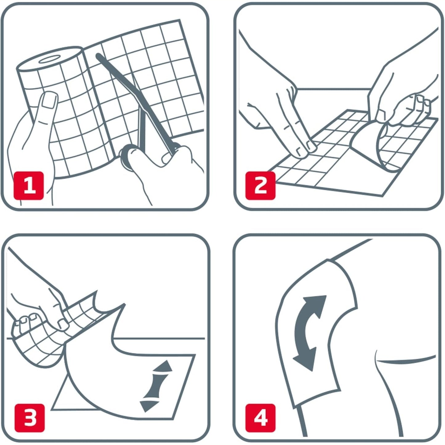 Hypafix Wide Area Fixation 2.5cmx10m 1 Each