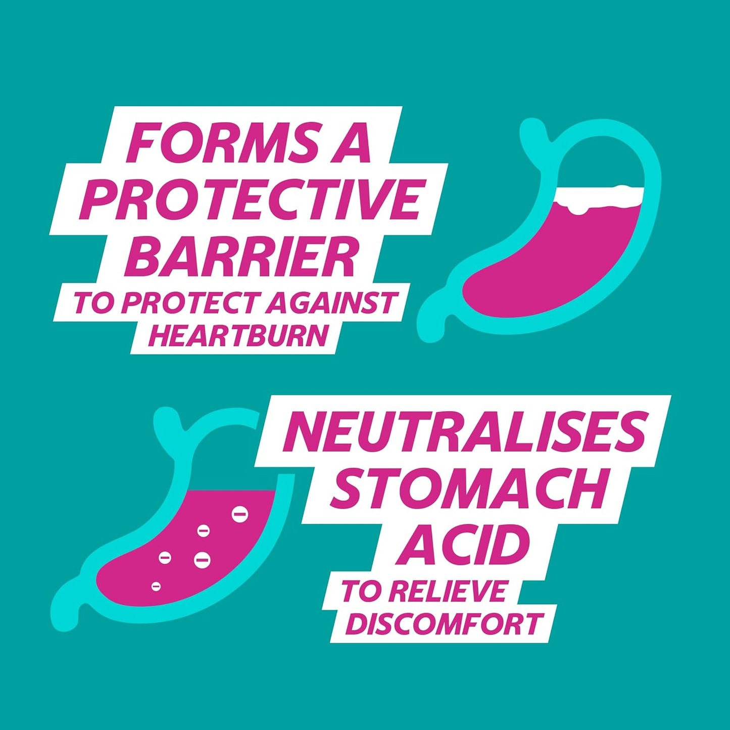 Gaviscon Dual Action Peppermint Oral Liquid Suspension 500ml