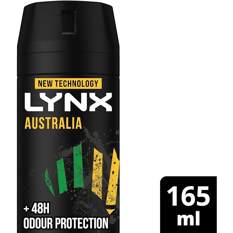 Lynx Deodorant Body Spray Australia 165ml