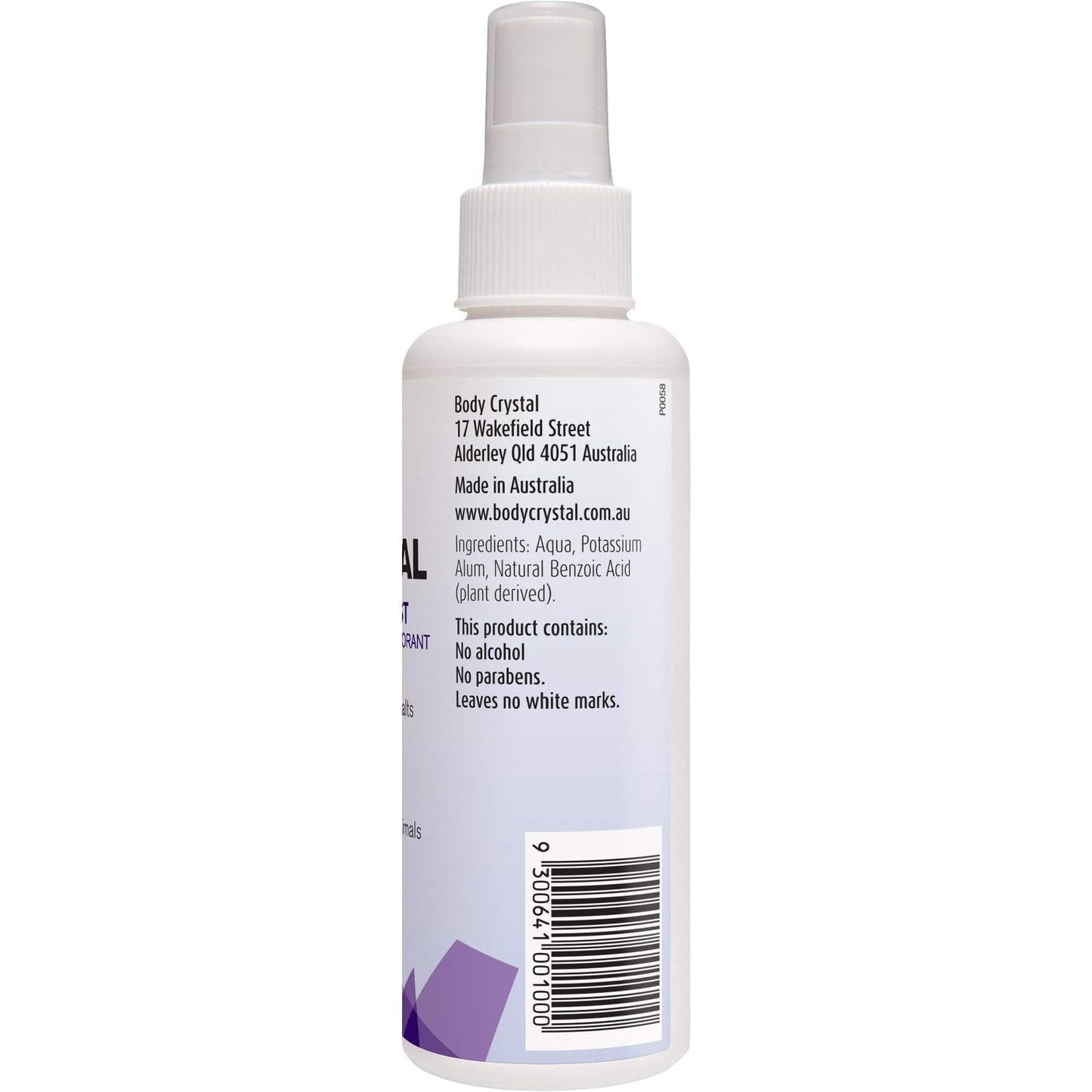 Body Crystal Deodorant Mist (Body Spray) Crystal Mist (Frag Free) 150ml