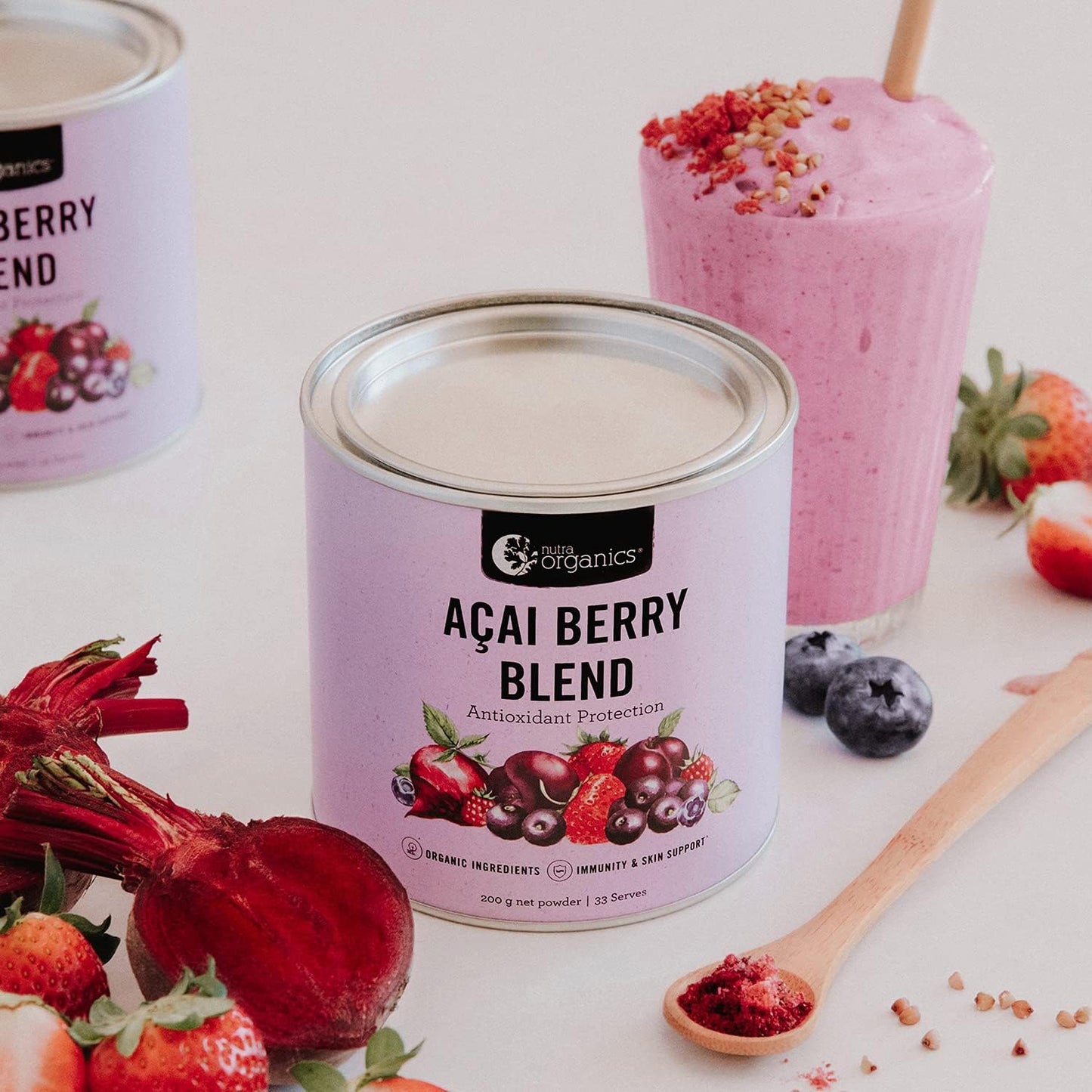Nutra Organics Organic Acai Berry Blend 200g