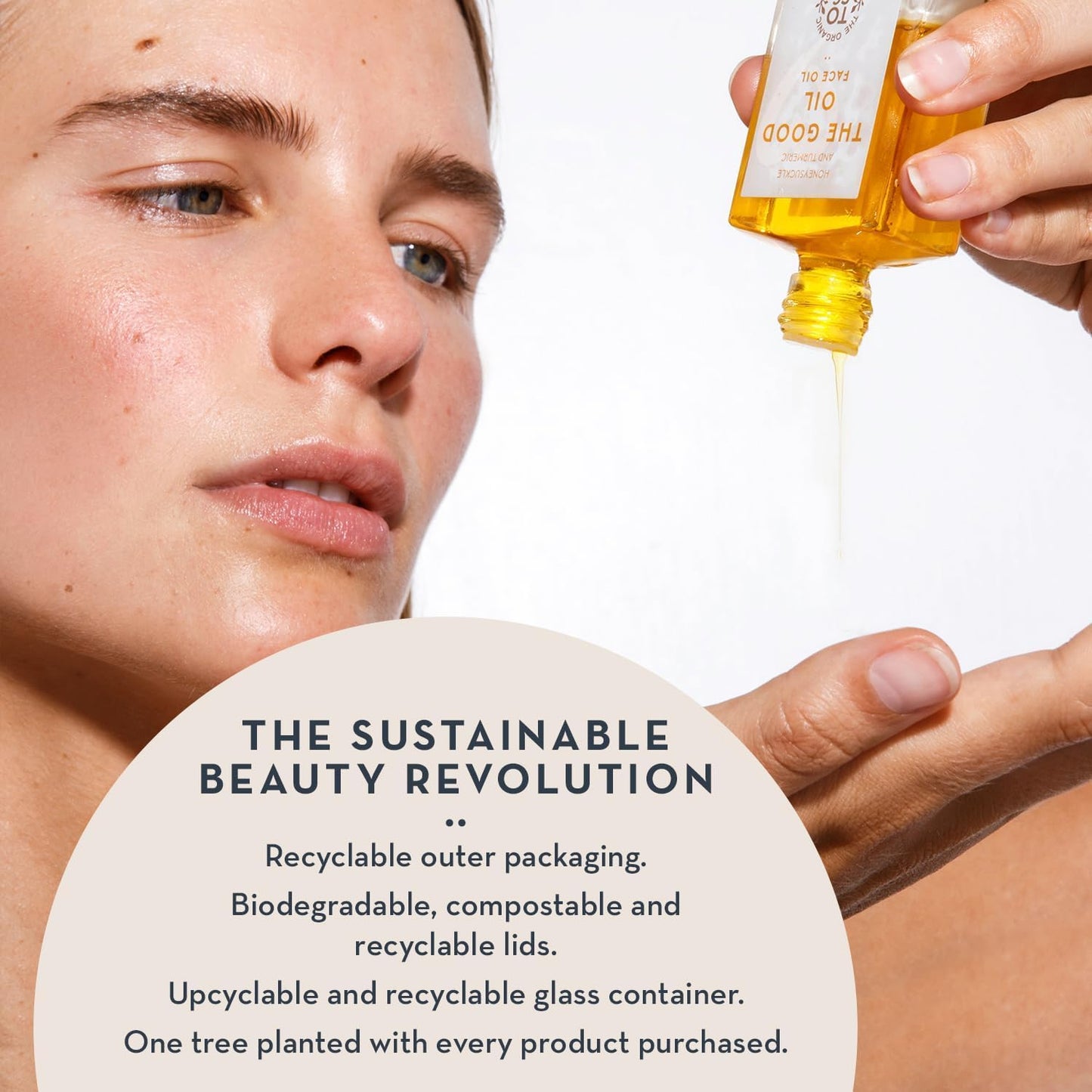 The Organic Skin Co Organic The Good Oil Face Oil Honeysuckle and Turmeric 30ml
