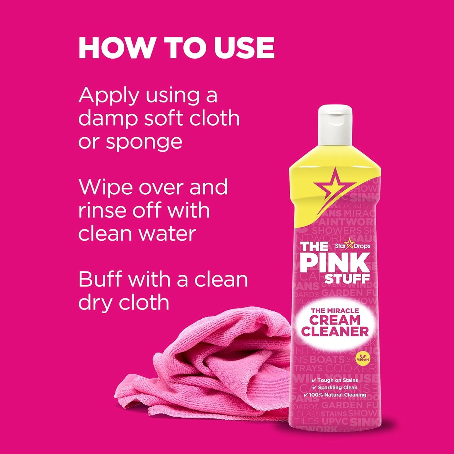 The Pink Stuff Cream Cleaner 500mL