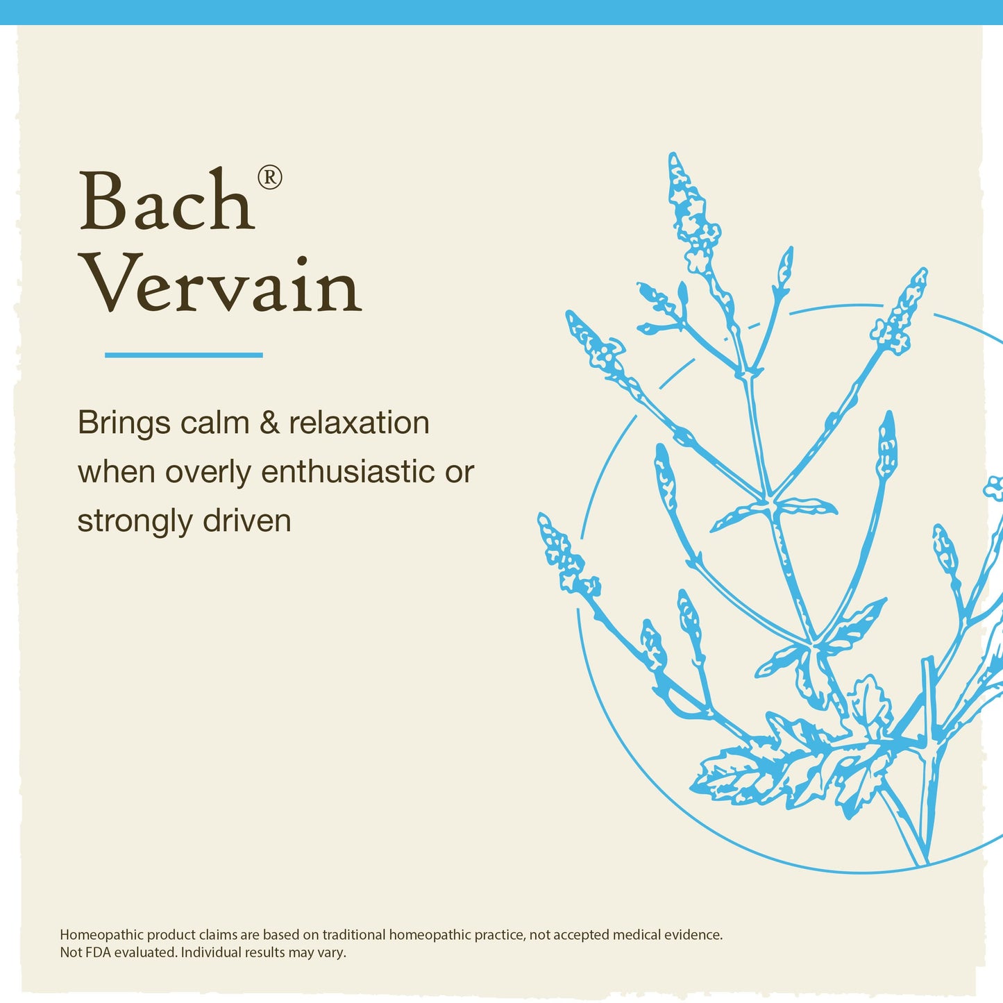 Bach Flower Remedies Vervain 20ml