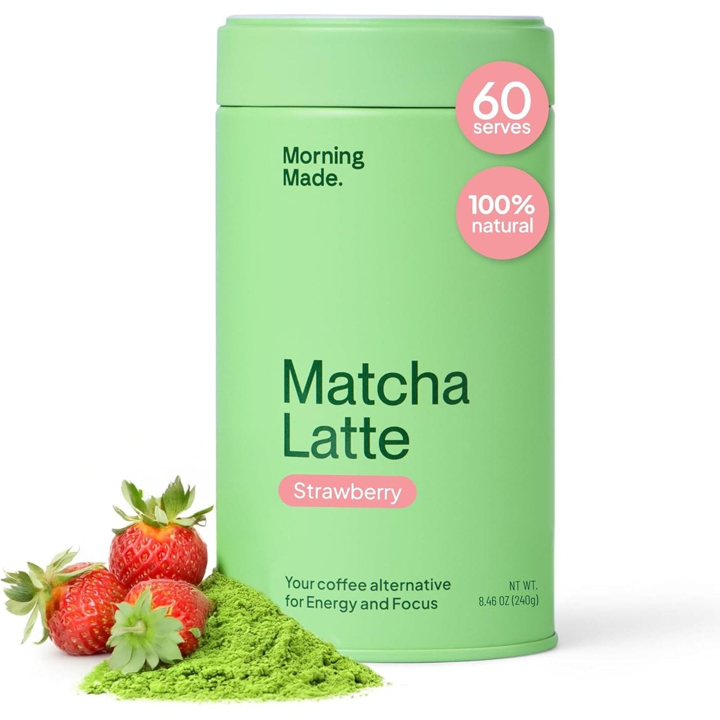 Morning Made Strawberry Matcha Latte 300g