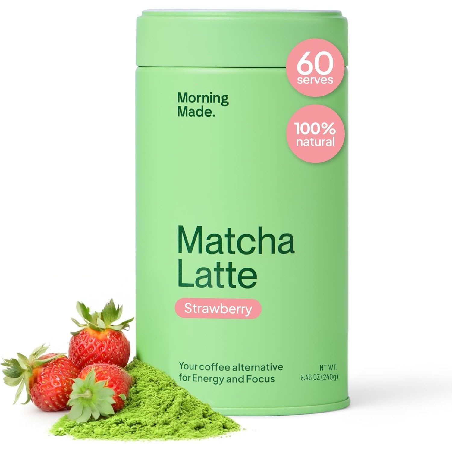 Morning Made Strawberry Matcha Latte 300g