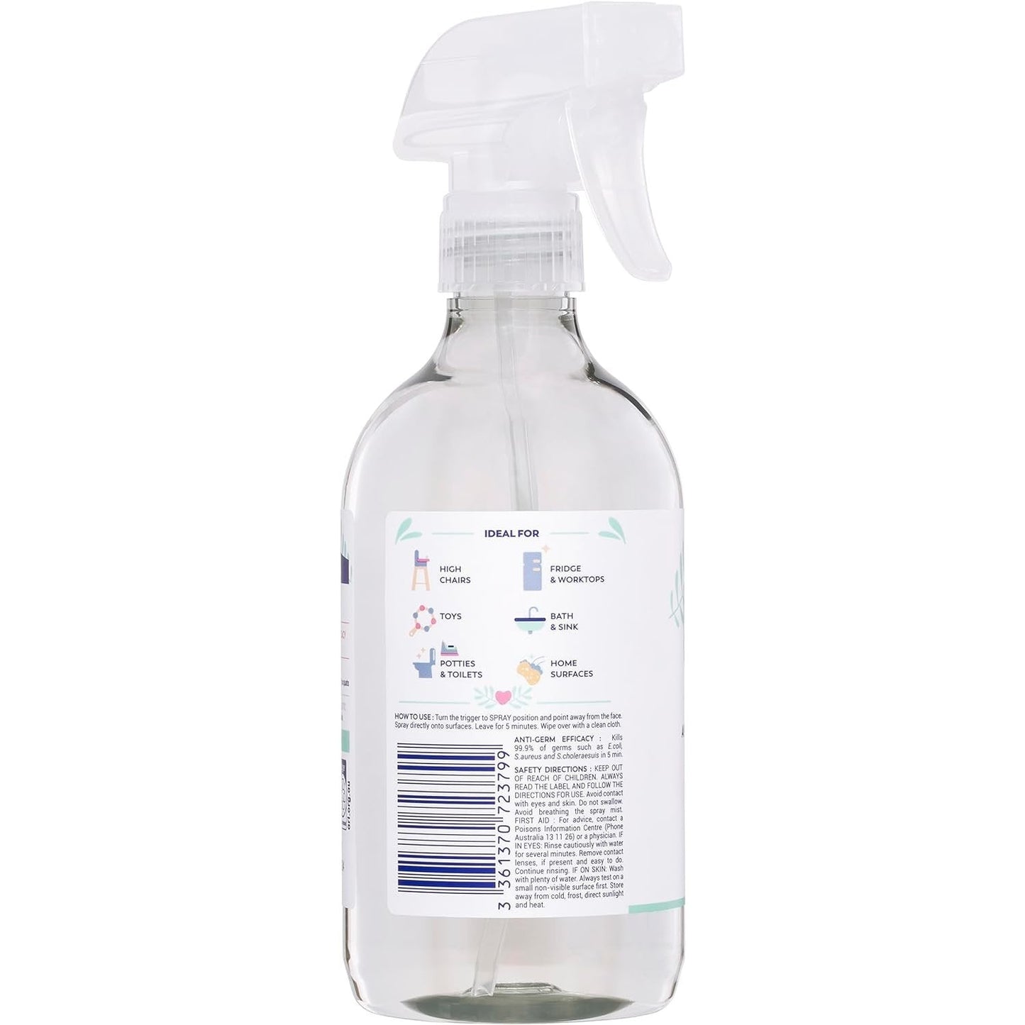 Milton Antibacterial 3 in 1 Surface Spray 500ml
