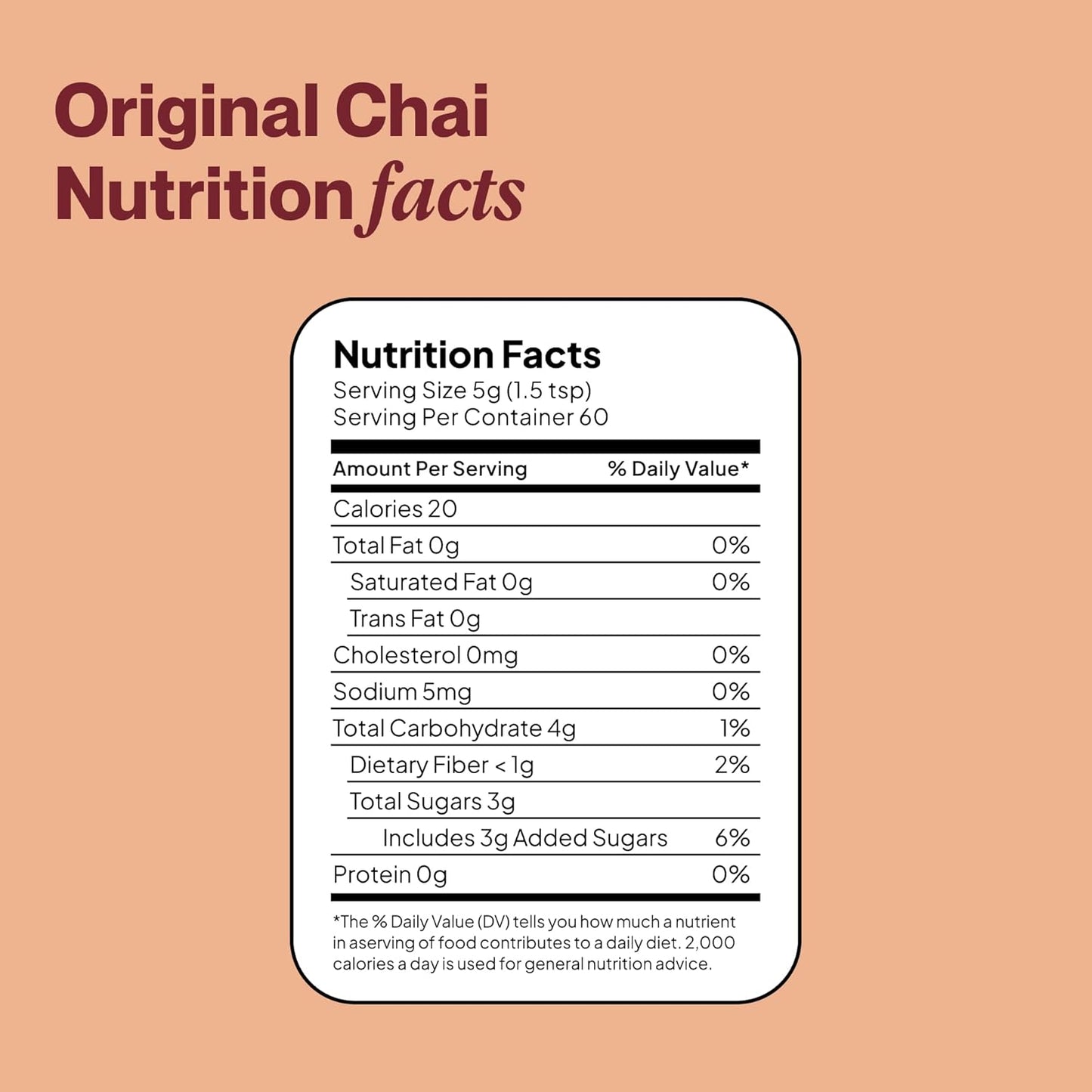 Morning Made Original Chai Latte 300g