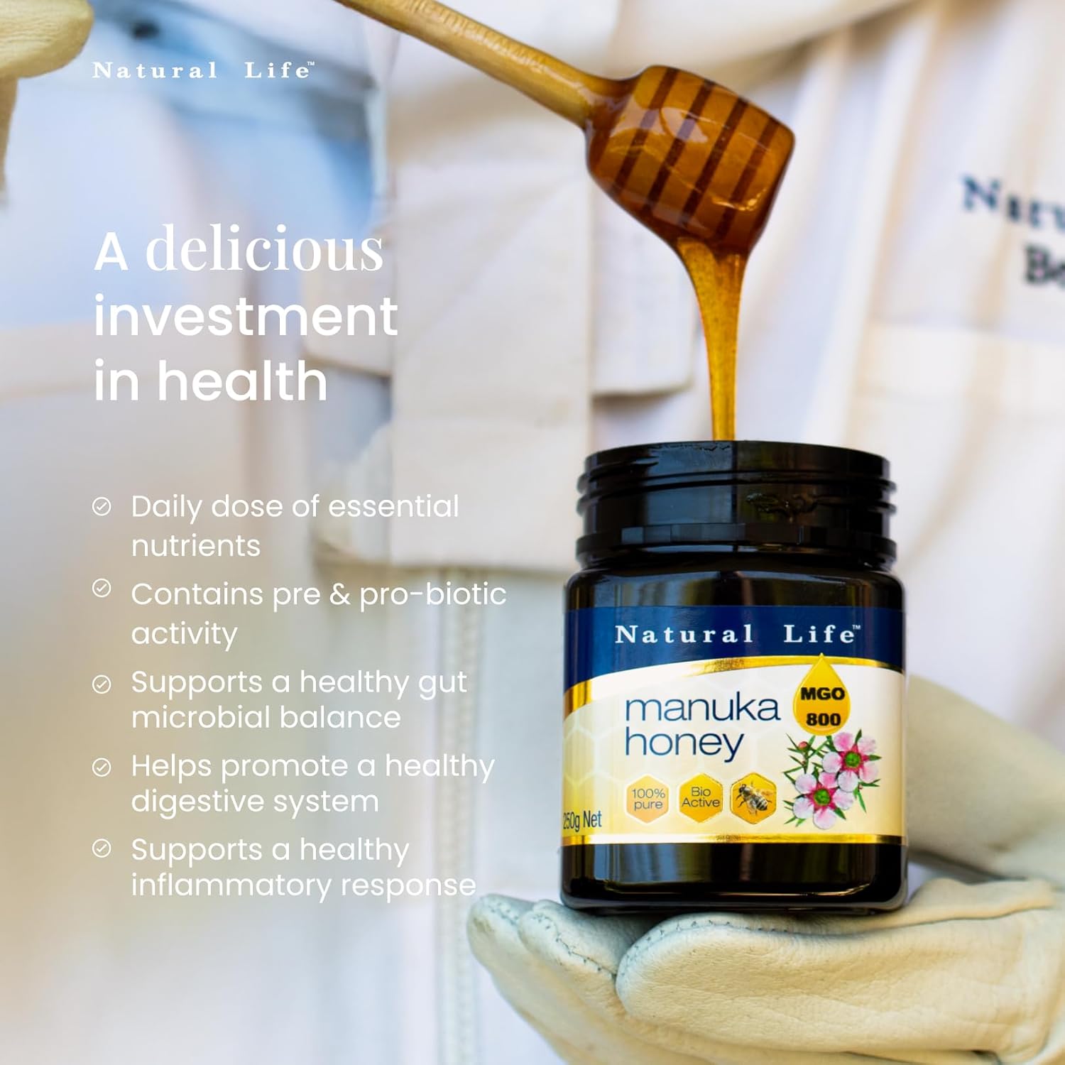 Natural Life Manuka Honey MGO 800 250g